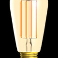 Bell 60796 3.3W LED Vintage Squirrel Cage - ES, Amber, 2200K 365lm