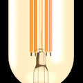 Bell 60816 3.3W LED Vintage Tubular - ES, Amber, 2200K - L110mm 365 Lumen