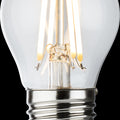 Knightsbridge GBD4AESC 230V 4W LED ES Clear Golf Ball Filament Lamp 2700K Dimmable