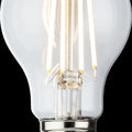 Knightsbridge GLSD8AESC 230V 8W LED ES Clear GLS Filament Lamp 2700K Dimmable