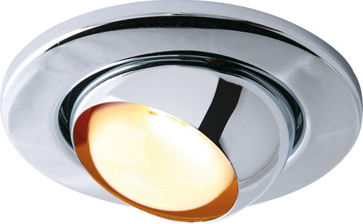 Knightsbridge ME04C MAINS 240V Eyeball (R50) - Chrome Recessed Spot Lights Knightsbridge - Sparks Warehouse