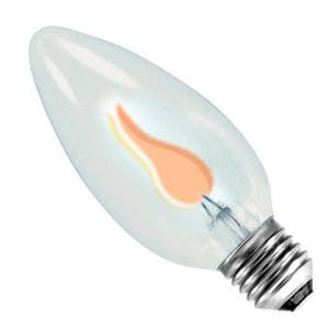 Flicker Flame Candle Bulb 3W ES / E27 - Casell - sparks-warehouse