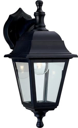 Firstlight 8346BK Oslo Lantern - Uplight/Downlight - Black Resin - Firstlight - sparks-warehouse