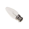 240v 25w B22d/BC 35mm Clear Candle Bulb - 0635635605476