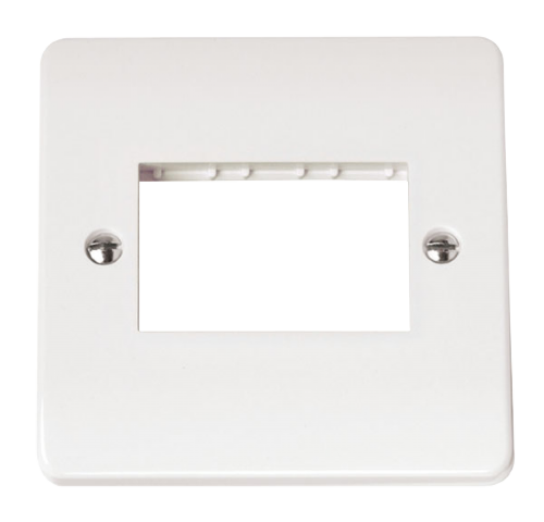 Scolmore CMA403 - 1 Gang Plate - 3 Apertures MODE Accessories Scolmore - Sparks Warehouse