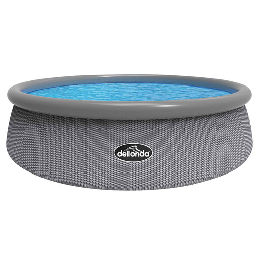 DL18 15ft Speed Set Swimming Pool with Filter Pump-Grey Trampolines, Pools And Spas Dellonda - Sparks Warehouse