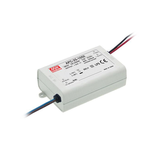 APC-25-500 - Mean Well LED Driver APC-25-500  25W 500mA LED Driver Meanwell - Easy Control Gear
