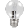 Casell GB28ES-H-CA - Golf Ball 28w E27/ES 240v Clear Energy Saving Halogen Light Bulb - 45mm