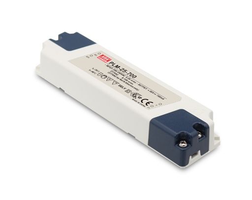 PLM-25-700 - Mean Well LED Driver PLM-25-700 25W 700mA LED Driver Meanwell - Easy Control Gear