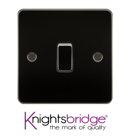 Knightsbridge Flat Plate Gunmetal