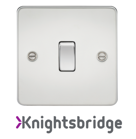 Knightsbridge Flat Plate Polished Chrome