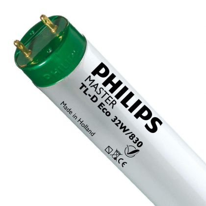 Philips MASTER TL-D Super 80 30W/830 - Lampada Fluorescente, Bianco Caldo - Foto 4