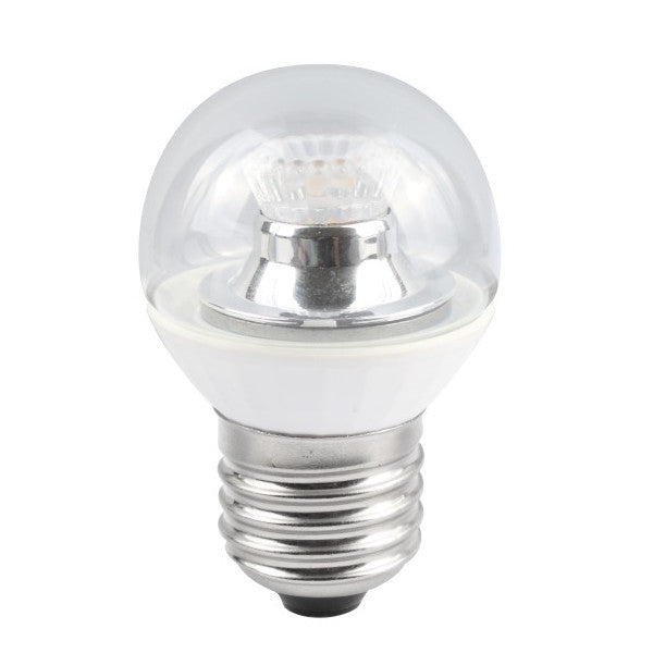 Bell 60585 2.1W LED 45mm Dimmable Round Ball Clear - ES, 4000K 250lm