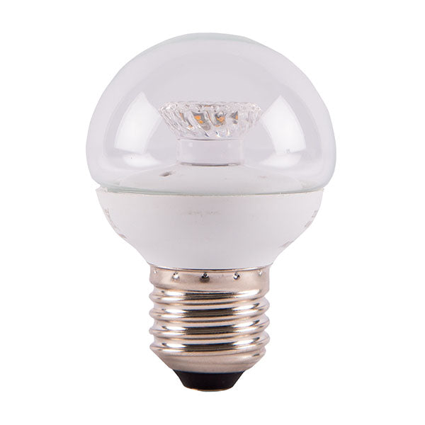Bell 60525 2.1W LED 45mm Round Ball Clear - ES, 2700K 250lm
