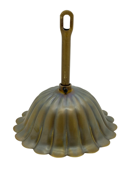 Large Decorative Light Duty Chandelier Rose - Antique Brass