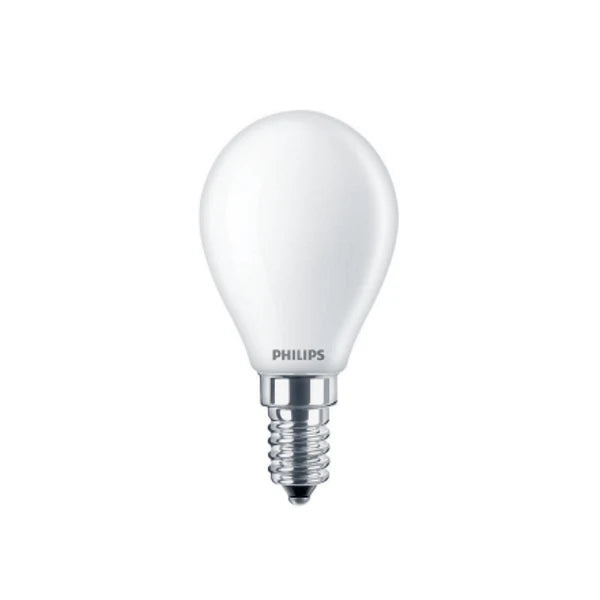 Philips CorePro 4.3-40W Frosted LED Golf SES/E14 Very Warm White 929001345592