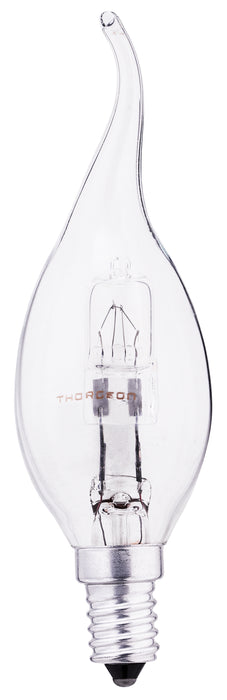 Thorgeon - 05215 Halogen Lamp 18W E14 BA35 240V Candle Tailed Clear