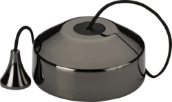 1-way 10-150W (5-100W LED) Trailing edge pull cord dimmer switch - black nickel Knightsbridge - Easy Control Gear