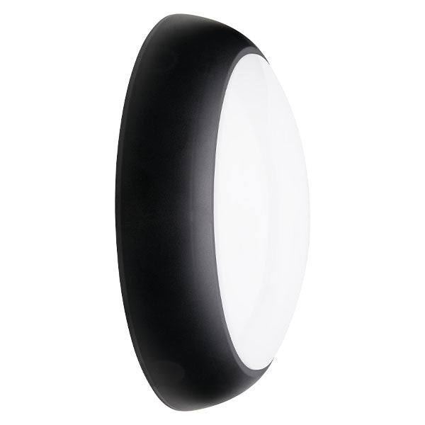 Bell 11590 9/14/18W AQUA1  LED Bulkhead - Black, CCT 870-1700lm