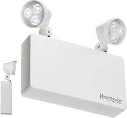 230V IP20 6W LED Twin Spot Emergency Light LED Emergency Twin Spot Knightsbridge - Easy Control Gear
