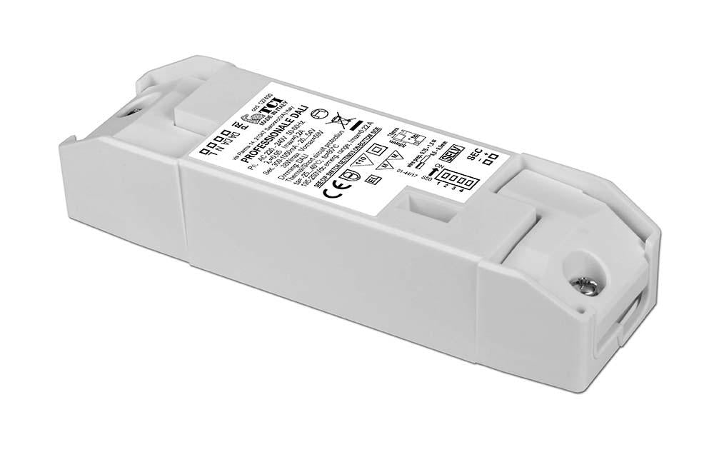 TCI 127490 - TCI PROFESSIONALE 38W  LED Driver DALI dimmable, Multi Current 300-1050Ma DALI Dimmable LED Drivers TCI - Easy Control Gear