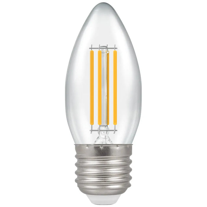 Crompton 12776 LED Candle Filament Clear 6.5W 2700K ES-E27