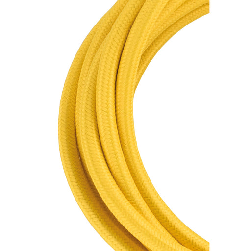 Bailey 139677 - Textile Cable 2C Yellow 3m Bailey Bailey - The Lamp Company