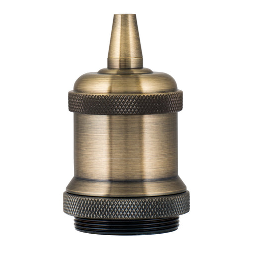Bailey - 139692 - Retro Lampholder Alu E27 Bronze Antique Light Bulbs Bailey - The Lamp Company
