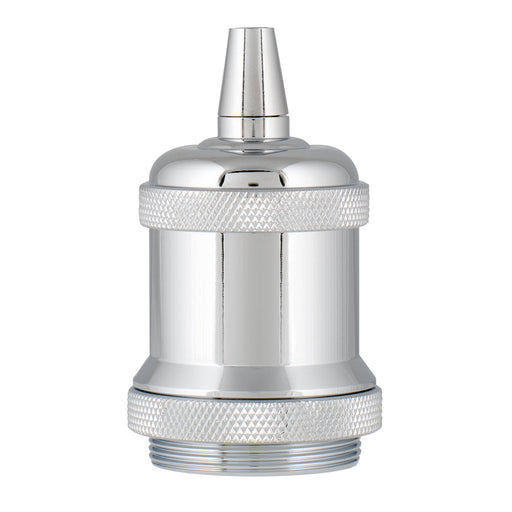 Bailey 139694 - Retro Lampholder Alu E27 Compl. Chrome Bailey Bailey - The Lamp Company