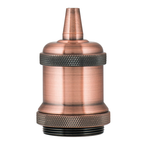 Bailey 139695 - Retro Lampholder Alu E27 Compl. Copper Antique Bailey Bailey - The Lamp Company