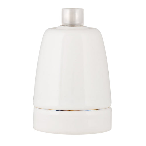Bailey 139704 - Lampholder Porcelain E27 White Bailey Bailey - The Lamp Company
