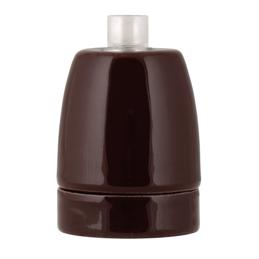 Bailey 139705 - Lampholder Porcelain E27 Brown Bailey Bailey - The Lamp Company