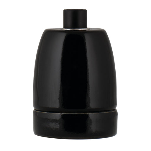 Bailey 139706 - Lampholder Porcelain E27 Black Bailey Bailey - The Lamp Company