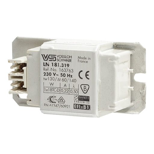 VS 163763 EM Ballast LN18I.319 B1 230V-50Hz 1X18W Control Gear Bailey - The Lamp Company