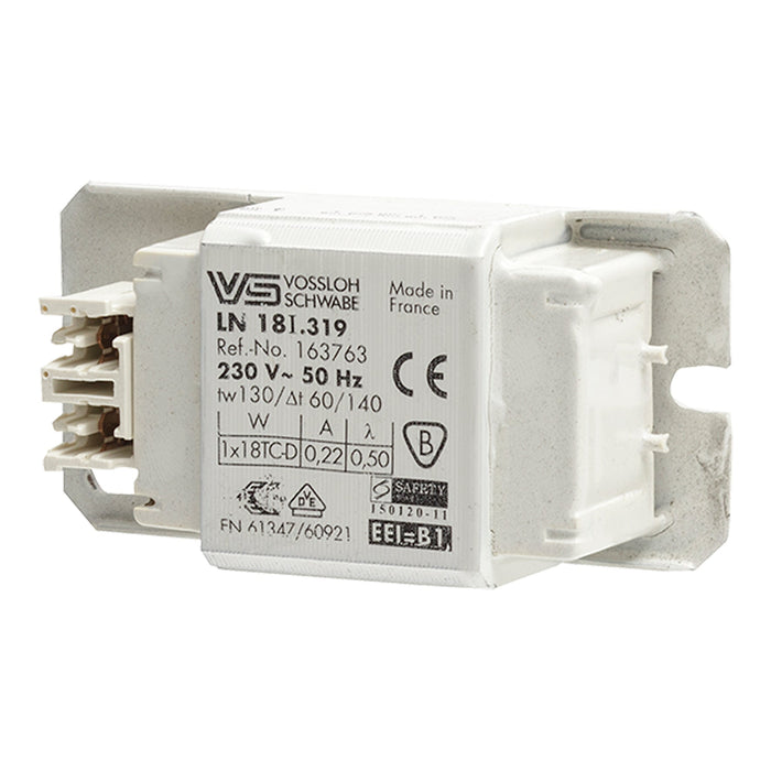 VS 163763 EM Ballast LN18I.319 B1 230V-50Hz 1X18W Control Gear Bailey - The Lamp Company