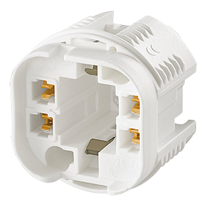 Bailey 140254 - BJB 26.745.1371.50 G24q-3 Lampholder Screw Threaded barrel Bailey Bailey - The Lamp Company