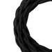 Bailey - 140308 - Textile Cable Twisted 2C 3M Black Light Bulbs Bailey - The Lamp Company