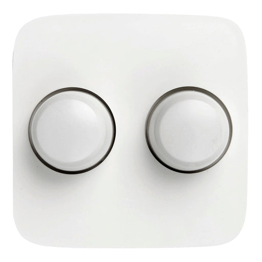 Bailey 140350 - Tradim 0351 Cover+buttons (duo) BJ Reflex SI White Bailey Bailey - The Lamp Company