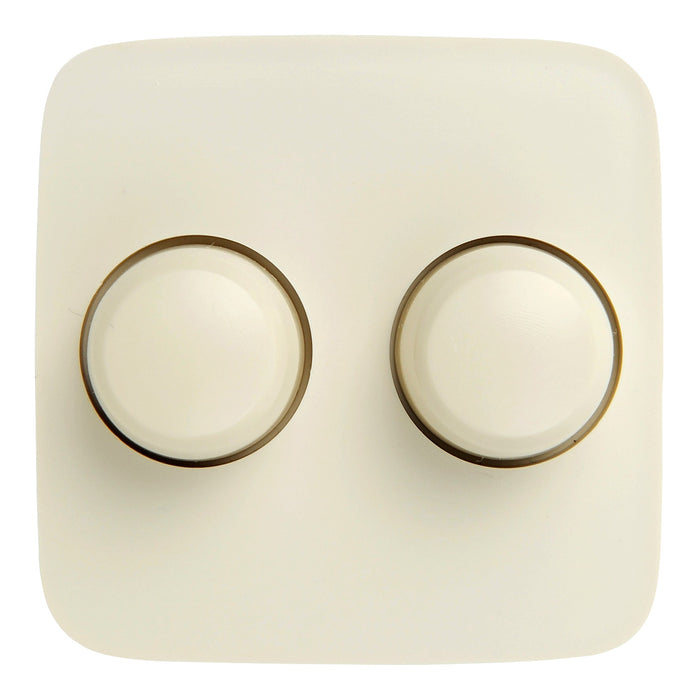 Bailey 140351 - Tradim 0356 Cover+buttons (duo) BJ Reflex SI Cream Bailey Bailey - The Lamp Company