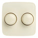 Bailey 140351 - Tradim 0356 Cover+buttons (duo) BJ Reflex SI Cream Bailey Bailey - The Lamp Company