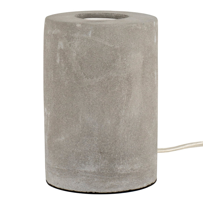 Bailey - 140639 - Table Lamp E27 Concrete Light Bulbs Bailey - The Lamp Company