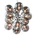 Bailey 140849 - Chandelier Carlisle Nickel Smoke Bailey Bailey - The Lamp Company