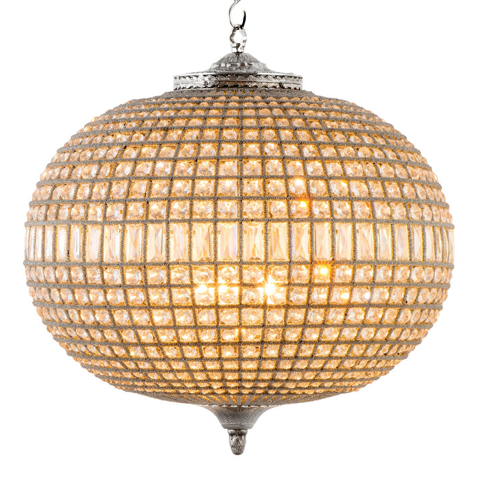 Bailey 140858 - Chandelier Lafayette L Nickel Bailey Bailey - The Lamp Company