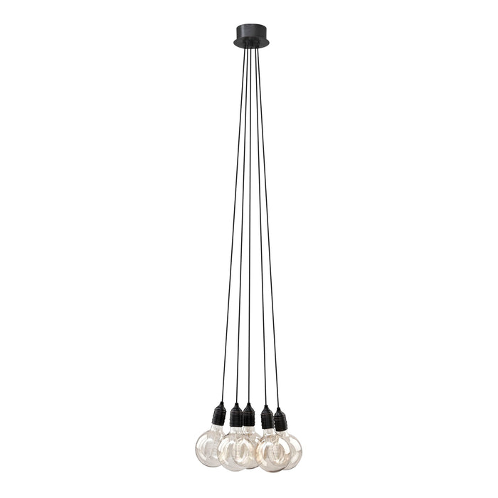 Bailey 140885 - Pendant Julian S Brass 5 Bulbs Bailey Bailey - The Lamp Company