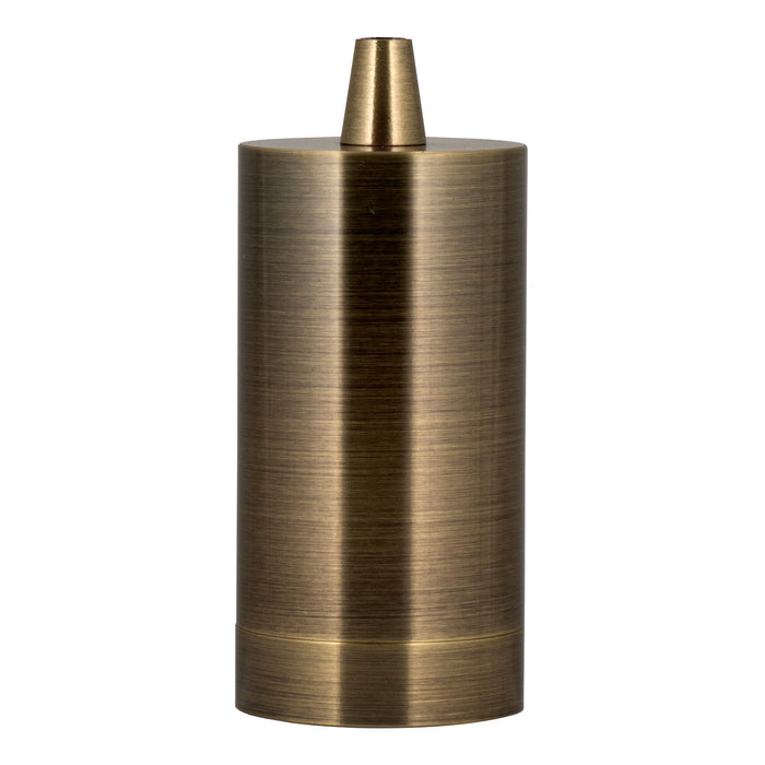 Bailey - 140912 - Lampholder Alu Long E27 Bronze Antique Light Bulbs Bailey - The Lamp Company
