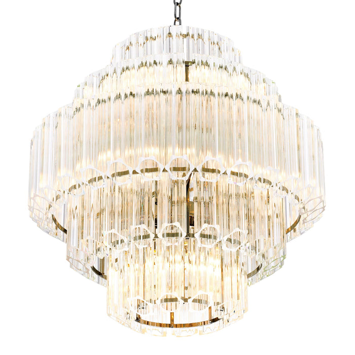 Bailey 140948 - Chandelier Evita S Nickel Bailey Bailey - The Lamp Company