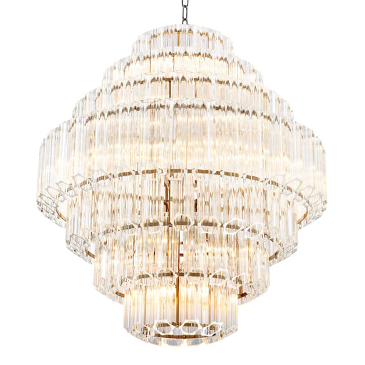 Bailey 140949 - Chandelier Evita L Nickel Bailey Bailey - The Lamp Company