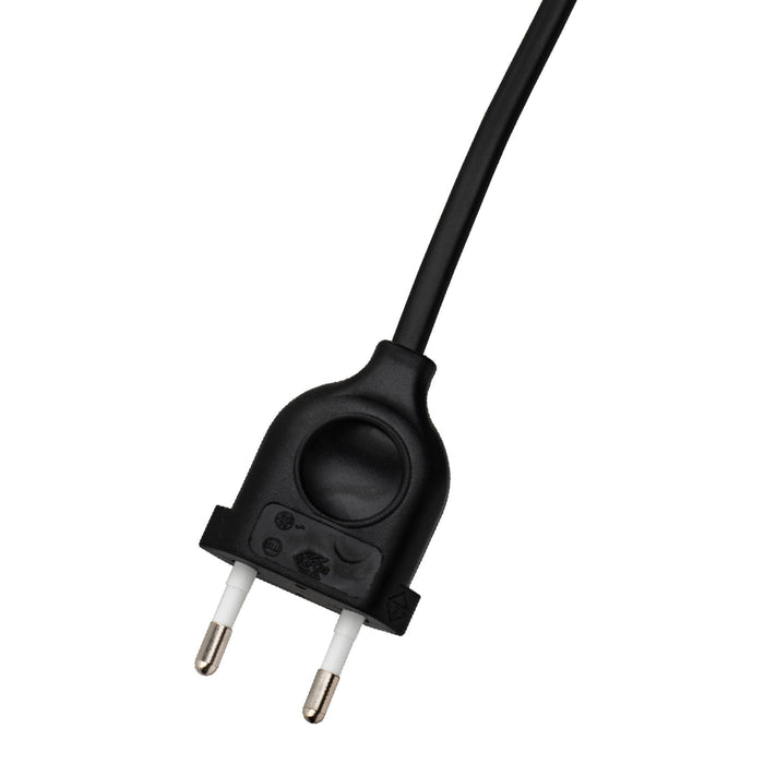 Bailey 141088 - Cord with European plug Black 200cm Bailey Bailey - The Lamp Company