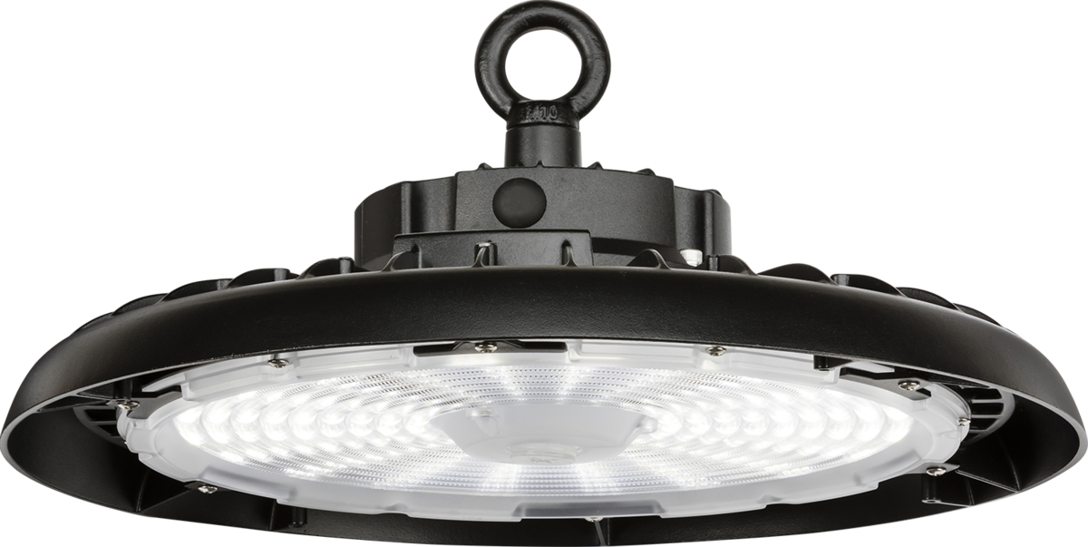 Knightsbridge POTHB1 POTENTIA IP65/IK08 Adjustable Wattage (100/120/150W) and CCT (4000/5000K) High Bay LED Lighting Knightsbridge - Sparks Warehouse