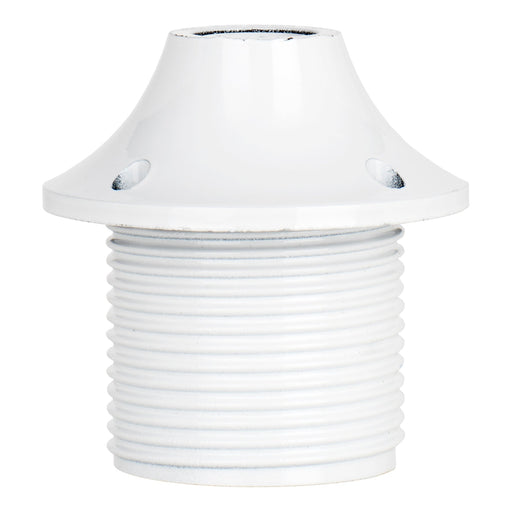 Bailey 141402 - Lampholder E27 Thread+Cap White Bailey Bailey - The Lamp Company